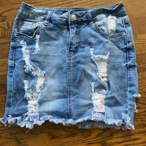 Jean Skirt